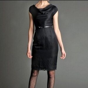 Banana Republic Mad Men Collection 60’s Inspired Lace Tipped Dress